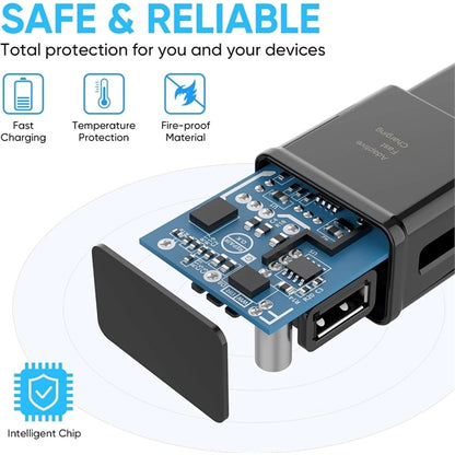 2A Adaptive Fast Charging Usb Wall Charger
