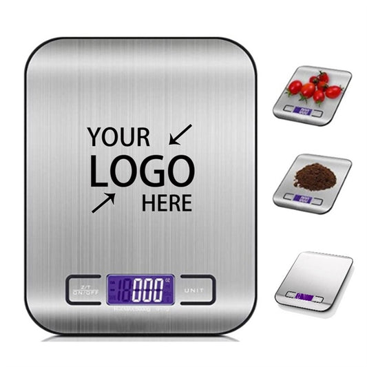 Stainless Steel Digital Kitchen Scale With Lcd Display