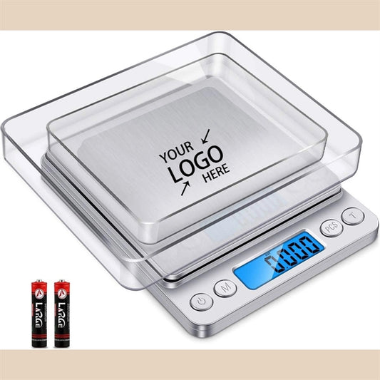 Stainless Steel Back-Lit Lcd Display Pocket Small Scale
