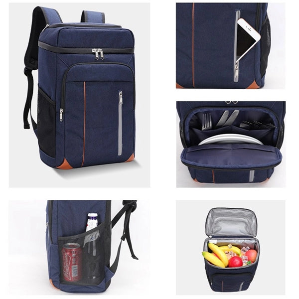 Leak-Proof Insulated Cooler Backpack