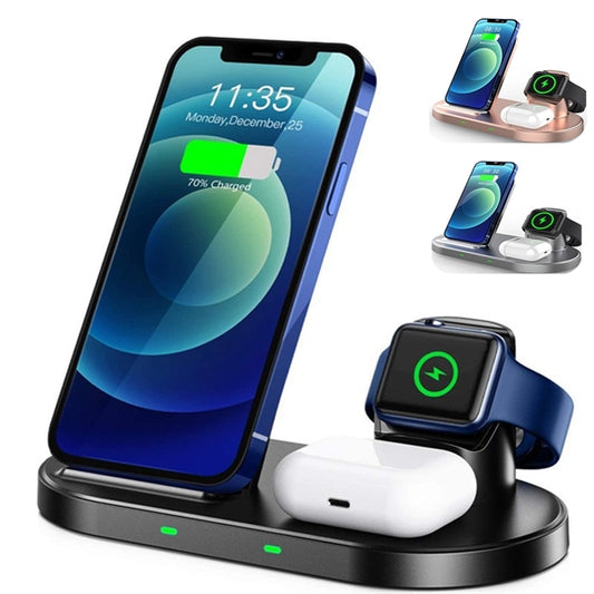 3 In 1 Wireless Magnetic Charging Station