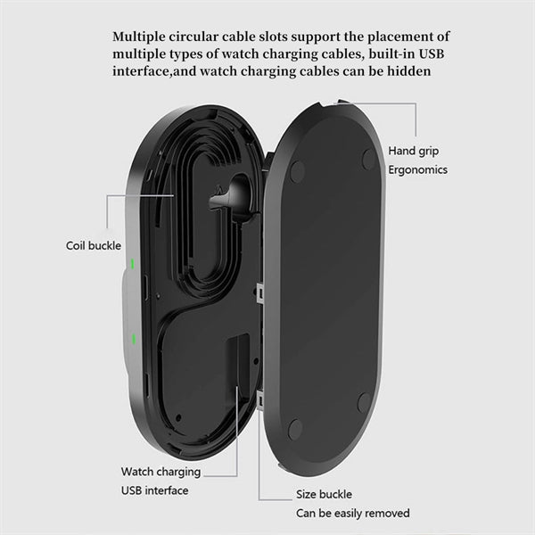 3 In 1 Wireless Magnetic Charging Station