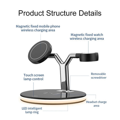 25W 3In1 Magnetic Wireless Charger