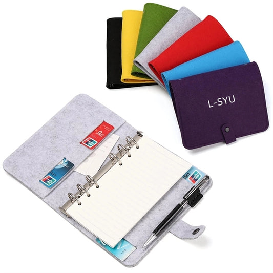 New A5 Felt Shell Notebook