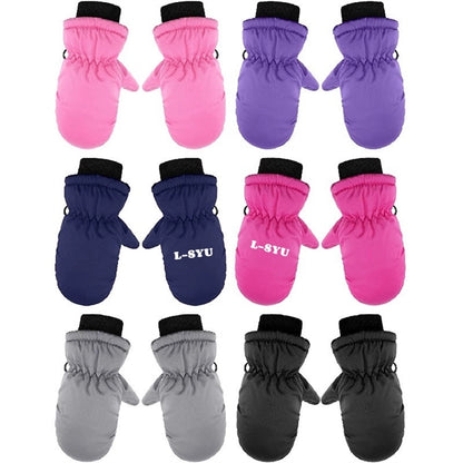 Winter Polyester Mitten Warm Children Gloves
