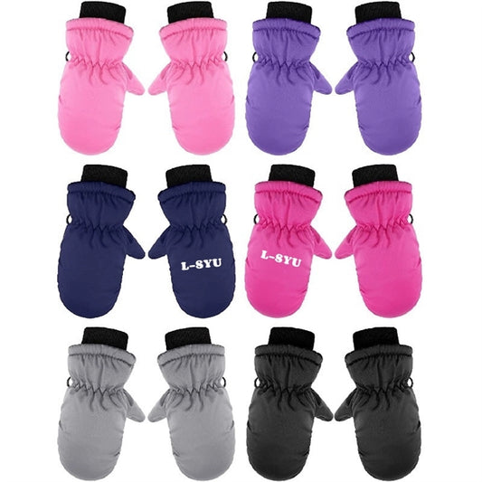 Winter Polyester Mitten Warm Children Gloves