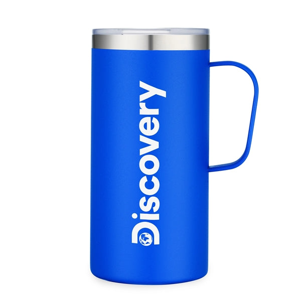 20oz Vacuum Insulated Stainless Steel Camp Mug with Lid
