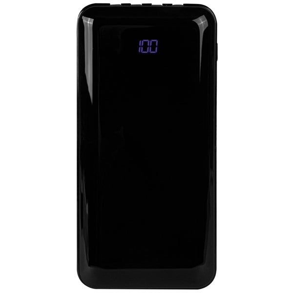 10,000mAh Power Bank with Built-In Charge Cables