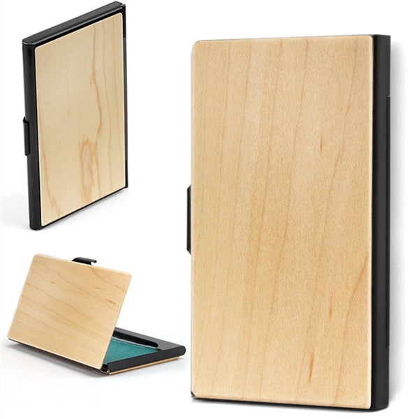 Wood Business Card Holder
