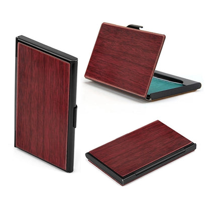 Wood Business Card Holder