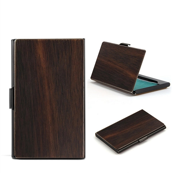 Wood Business Card Holder