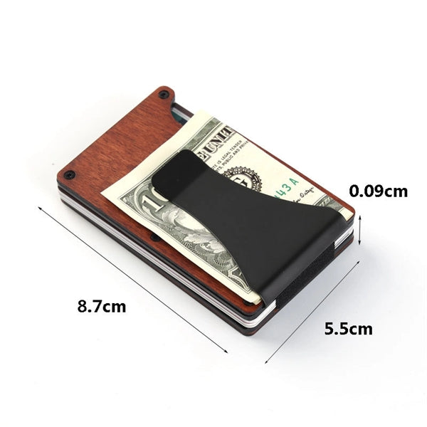 Card Holder Wallet Money Clip
