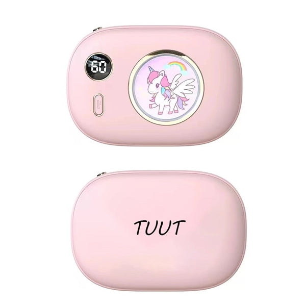 Camera-Style Portable Mini Hand Warmers & Power Bank