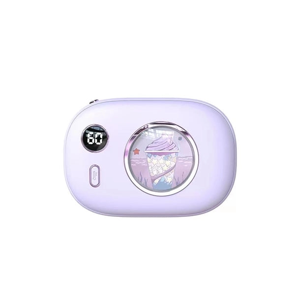 Camera-Style Portable Mini Hand Warmers & Power Bank