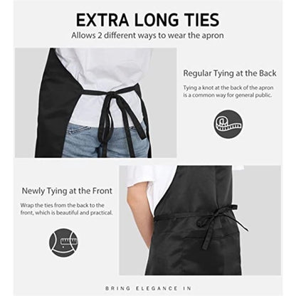 Full Length Aprons With Two Pockets
