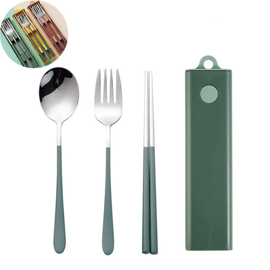 Kitchen Cutlery Set with Case