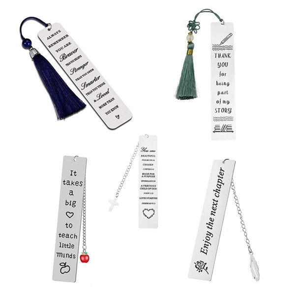 Stainless Steel Bookmark