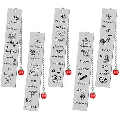 Stainless Steel Bookmark