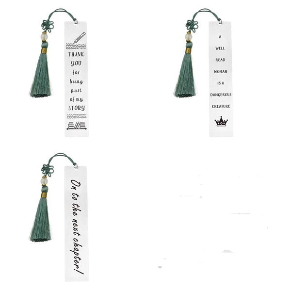 Stainless Steel Bookmark