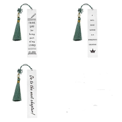 Stainless Steel Bookmark