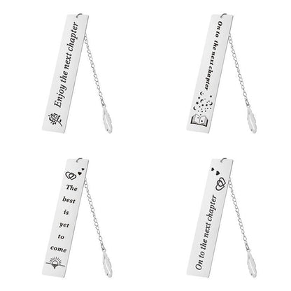 Stainless Steel Bookmark
