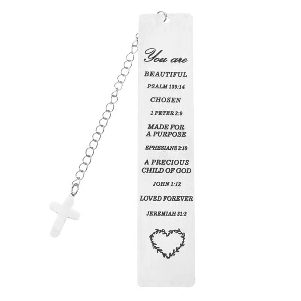 Stainless Steel Bookmark