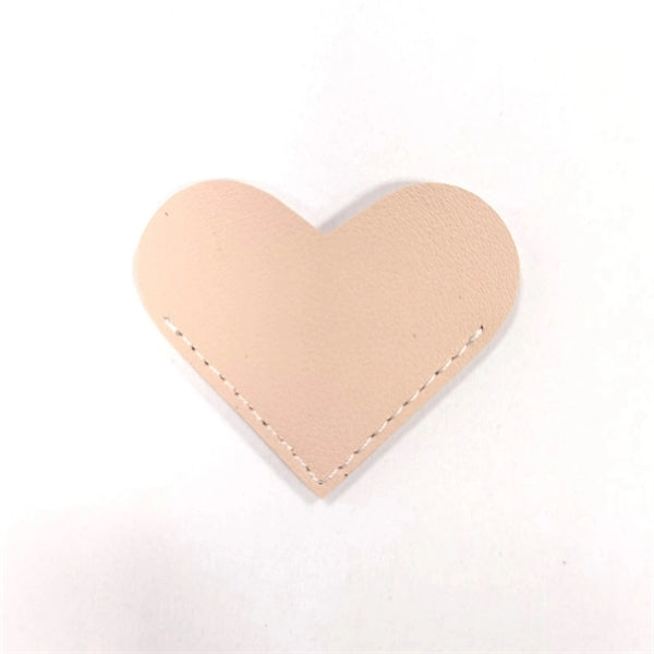 Leather Heart Page Corner Bookmark