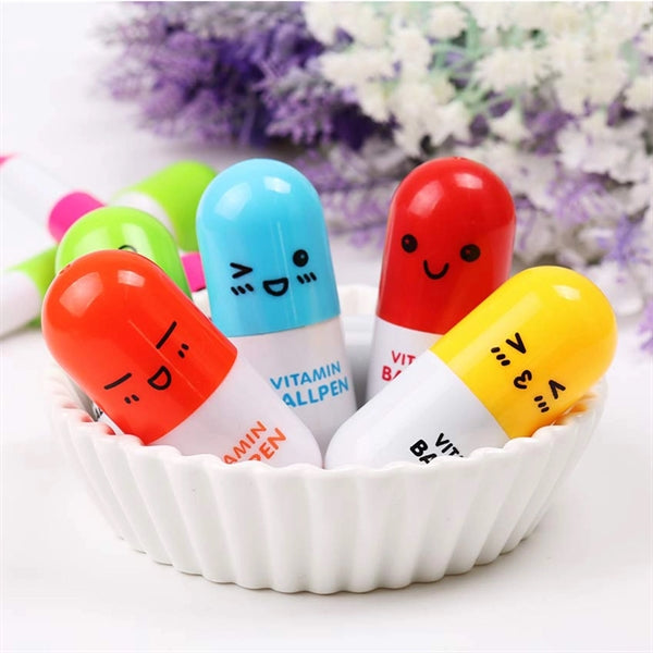 Cute Capsule Ballpoint Pen