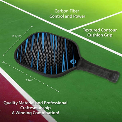 Pickleball Paddles Equipment Including 2 Rackets 4 Balls