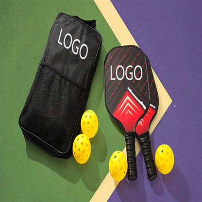 Pickleball Paddles Equipment Including 2 Rackets 4 Balls