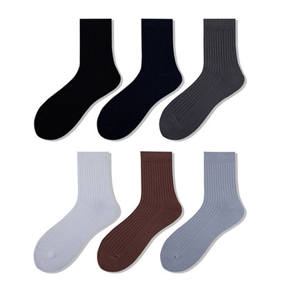 Cotton Mid-Calf Length Socks