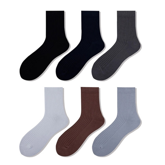 Cotton Mid-Calf Length Socks