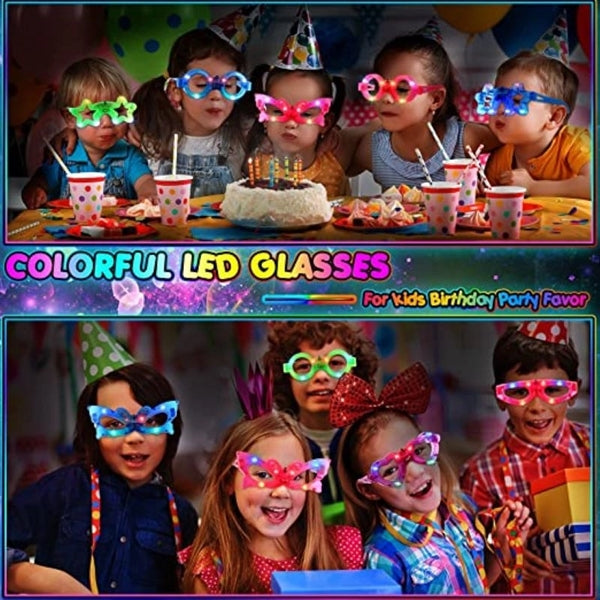LED Flashing Party Shutter Glasses