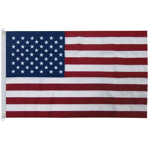 5' x 8' 2-ply Polyester U.S. Flag with H/G (Imported)