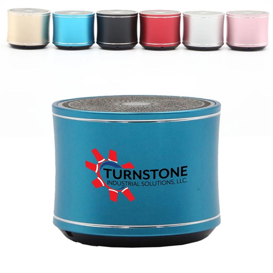 Multimedia Metal Spiral Portable Bluetooth Speaker