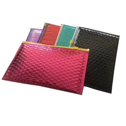 Custom Logo Bubble Courier Pouch w/ Zipper