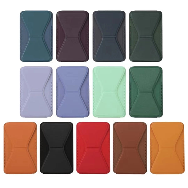 PU Butterfly-Shaped Stick-on Phone Holder & Wallet