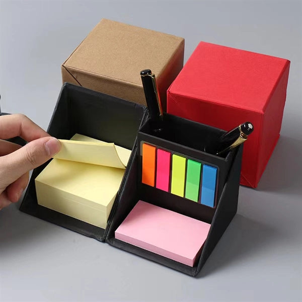 Foldable Multifunction Sticky Notes Set Organizer