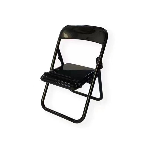 Mini Modern Minimalist Folding Chair Phone Stand