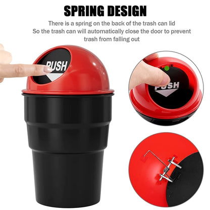 Mini Car Trash Can