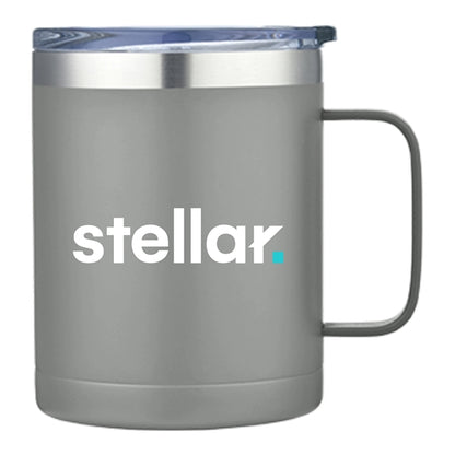 14 oz. Travel Stainless Vacuum Insulated Sweat-proof w/ Lid