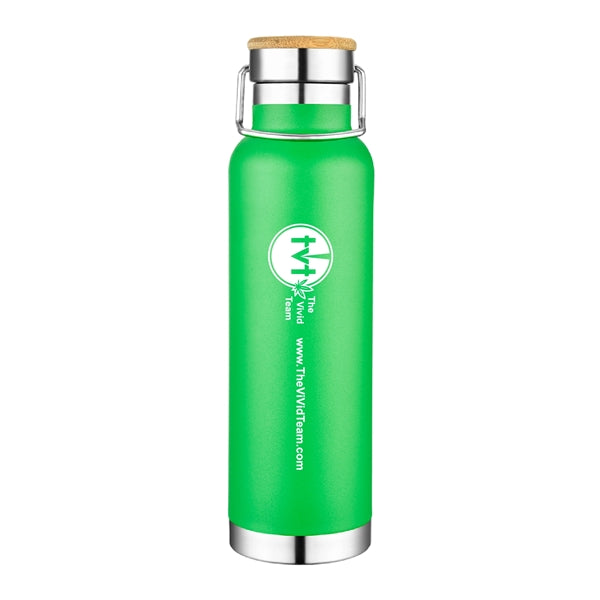 22oz.Travel Stainless Insulated Thermos Bottle w/ Lid&Handle