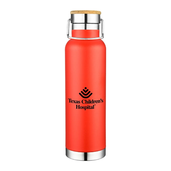 22oz.Travel Stainless Insulated Thermos Bottle w/ Lid&Handle