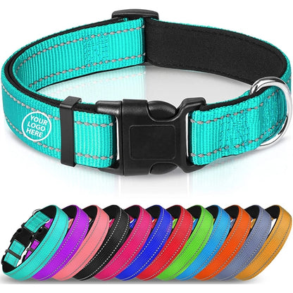 Reflective  Soft Neoprene Pet Collars
