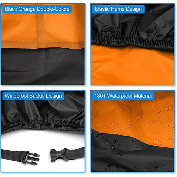 Waterproof  Motorcycle Cover (Size L)