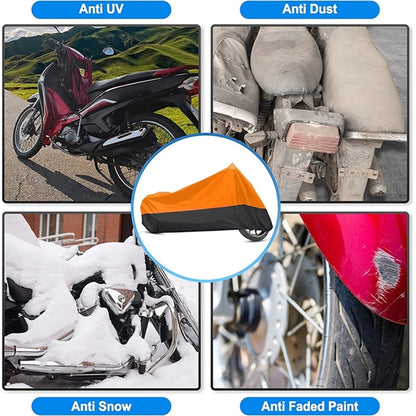 Waterproof  Motorcycle Cover (Size L)
