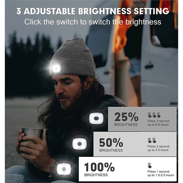 Beanie Hat with Light