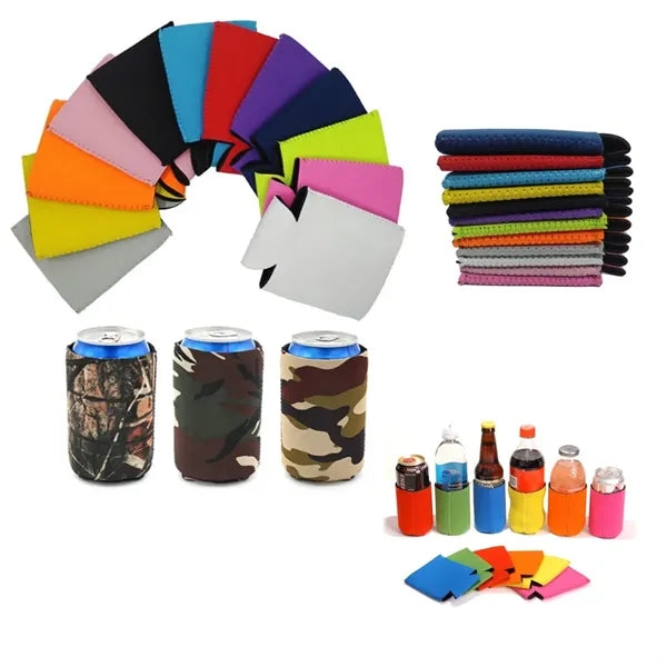 12oz Folding Can Cooler Sleeve