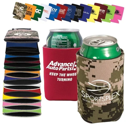 12oz Folding Can Cooler Sleeve