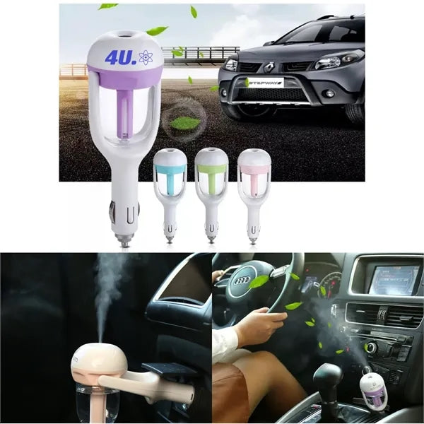 Car Air Humidifier Aroma Mist Purifier
